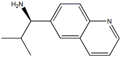 (1R)-2-METHYL-1-(6-QUINOLYL)PROPYLAMINE Struktur