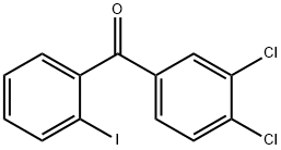 3,4-DICHLORO-2'-IODOBENZOPHENONE Struktur