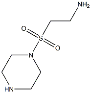 2-(PIPERAZIN-1-YLSULFONYL)ETHANAMINE Struktur