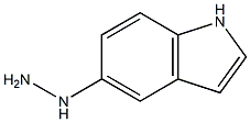 INDOL-5-YL-HYDRAZINE Struktur