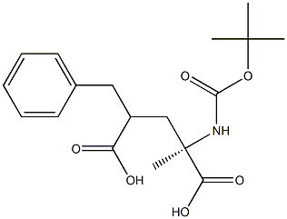 BOC-D-GLU(OBZL)-OME Struktur