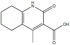 4-METHYL-2-OXO-1,2,5,6,7,8-HEXAHYDROQUINOLINE-3-CARBOXYLIC ACID Struktur