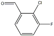 2-CHLORO-3-FLUOROBENZALDEHYDE Struktur