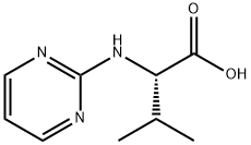 3-METHYL-2-(PYRIMIDIN-2-YLAMINO)BUTANOIC ACID Struktur