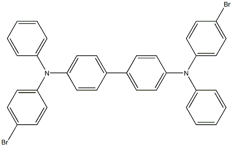 4,4'-BIS[(4-BROMOPHENYL)PHENYLAMINO]BIPHENYL Struktur