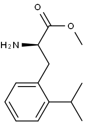 METHYL (2R)-2-AMINO-3-[2-(METHYLETHYL)PHENYL]PROPANOATE Struktur