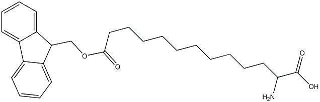 FMOC-2-AMINODODECANOIC ACID Struktur