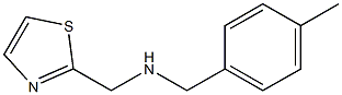 (4-METHYL-BENZYL)-THIAZOL-2-YLMETHYL-AMINE Struktur