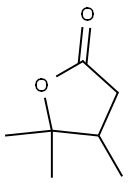 3,4,4-TRIMETHYLBUTYROLACTONE Struktur