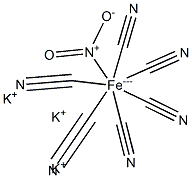 POTASSIUM NITROFERRICYANIDE Struktur