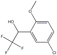 1-(5-CHLORO-2-METHOXYPHENYL)-2,2,2-TRIFLUOROETHANOL Struktur