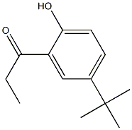 1-(5-TERT-BUTYL-2-HYDROXYPHENYL)PROPAN-1-ONE Struktur