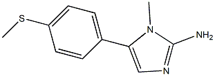 1-METHYL-5-[4-(METHYLTHIO)PHENYL]-1H-IMIDAZOL-2-AMINE