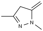 1,3-DIMETHYL-5-METHYLENE-4,5-DIHYDRO-1H-PYRAZOLE Struktur