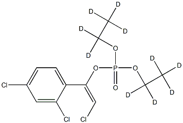 CHLORFENVINPHOS D10 Struktur