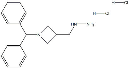 (1-BENZHYDRYL-AZETIDIN-3-YLMETHYL)-HYDRAZINE DIHYDROCHLORIDE Struktur