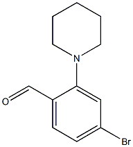 4-BROMO-2-PIPERIDINOBENZENECARBALDEHYDE price.