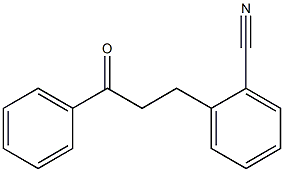 3-(2-CYANOPHENYL)PROPIOPHENONE Struktur