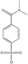 4-[(DIMETHYLAMINO)CARBONYL]BENZENESULFONYL CHLORIDE Struktur