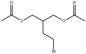 2-(2-BROMOETHYL)-1,3-PROPANEDIOL DIACETATE Struktur