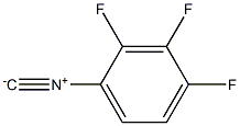 2,3,4-TRIFLUORO-PHENYLISOCAYNIDE Struktur