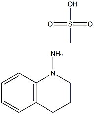 1-AMINO-1,2,3,4-TETRAHYDROQUINOLINE METHANSULFONATE Struktur