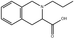 2-PROPYL-1,2,3,4-TETRAHYDRO-ISOQUINOLINE-3-CARBOXYLIC ACID Struktur