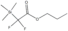 2,2-DIFLUORO-2-(TRIMETHYLSILYL)ACETIC ACID PROPYL ESTER Struktur