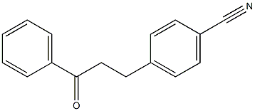 3-(4-CYANOPHENYL)PROPIOPHENONE Struktur