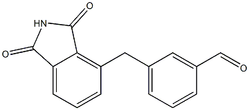 (3-FORMYLBENZYL)PHTHALIMIDE Struktur