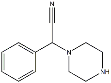 PHENYL(PIPERAZIN-1-YL)ACETONITRILE Struktur