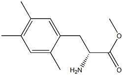 METHYL (2R)-2-AMINO-3-(2,4,5-TRIMETHYLPHENYL)PROPANOATE Struktur