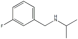 (3-FLUORO-BENZYL)-ISOPROPYL-AMINE Struktur