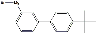 3-(4-TERT-BUTYLPHENYL)PHENYLMAGNESIUM BROMIDE Struktur