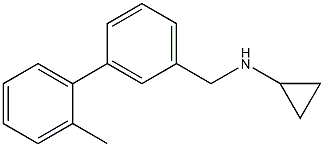 (1S)CYCLOPROPYL[3-(2-METHYLPHENYL)PHENYL]METHYLAMINE Struktur