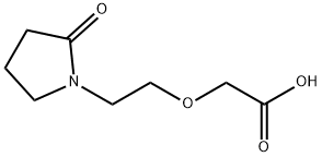 [2-(2-OXO-PYRROLIDIN-1-YL)-ETHOXY]-ACETIC ACID Struktur