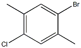 1-BROMO-4-CHLORO-2,5-DIMETHYLBENZENE Struktur