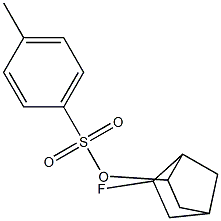 6-FLUOROBICYCLO[2.2.1]HEPT-2-YL 4-METHYLBENZENE-1-SULFONATE Struktur