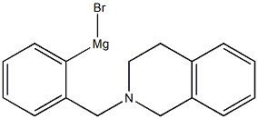 2-(1,2,3,4-TETRAHYDROISOQUINOLIN-2-YLMETHYL) PHENYLMAGNESIUM BROMIDE Struktur