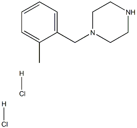 1-(2-METHYL-BENZYL)-PIPERAZINE DIHYDROCHLORIDE Struktur