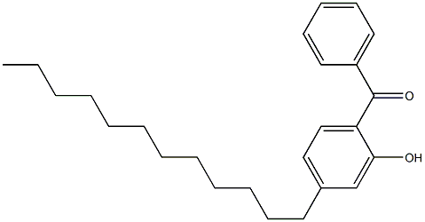 2-HYDROXY-4-LAURYLBENZOPHENONE Struktur