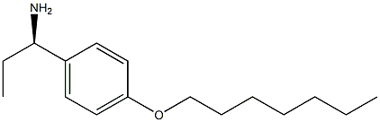 (1R)-1-(4-HEPTYLOXYPHENYL)PROPYLAMINE Struktur