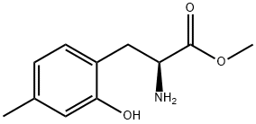 METHYL (2S)-2-AMINO-3-(2-HYDROXY-4-METHYLPHENYL)PROPANOATE Struktur