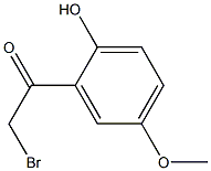 2-BROMO-1-(2-HYDROXY-5-METHOXYPHENYL)ETHANONE Struktur