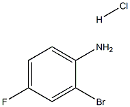 2-BROMO-4-FLUOROANILINE HYDROCHLORIDE Struktur