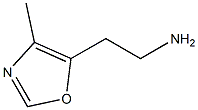 2-(4-METHYLOXAZOL-5-YL)ETHANAMINE Struktur