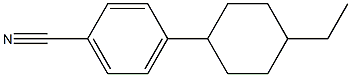 1-CYANO-4-(4-ETHYLCYCLOHEXYL)BENZENE Struktur