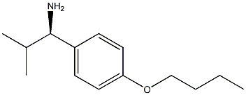 (1R)-1-(4-BUTOXYPHENYL)-2-METHYLPROPYLAMINE Struktur