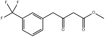 3-OXO-4-(3-TRIFLUOROMETHYL-PHENYL)-BUTYRIC ACID METHYL ESTER Struktur