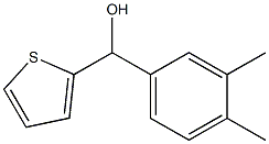 3,4-DIMETHYLPHENYL-(2-THIENYL)METHANOL Struktur